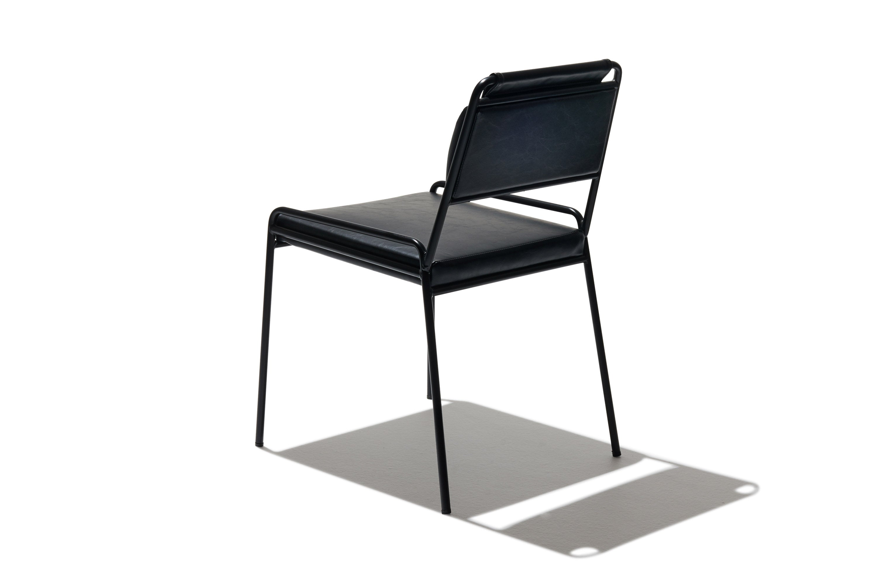 Rope Leather Dining Chair